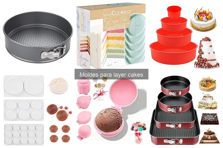 Diferencias entre moldes desechables y reutilizables para layer cakes