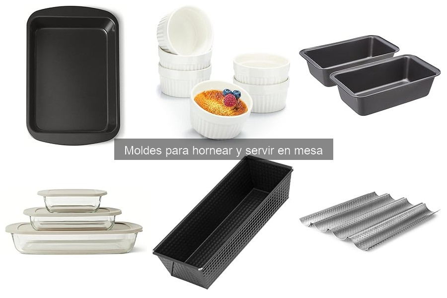 ** Diferentes tipos de moldes para hornear: guía completa