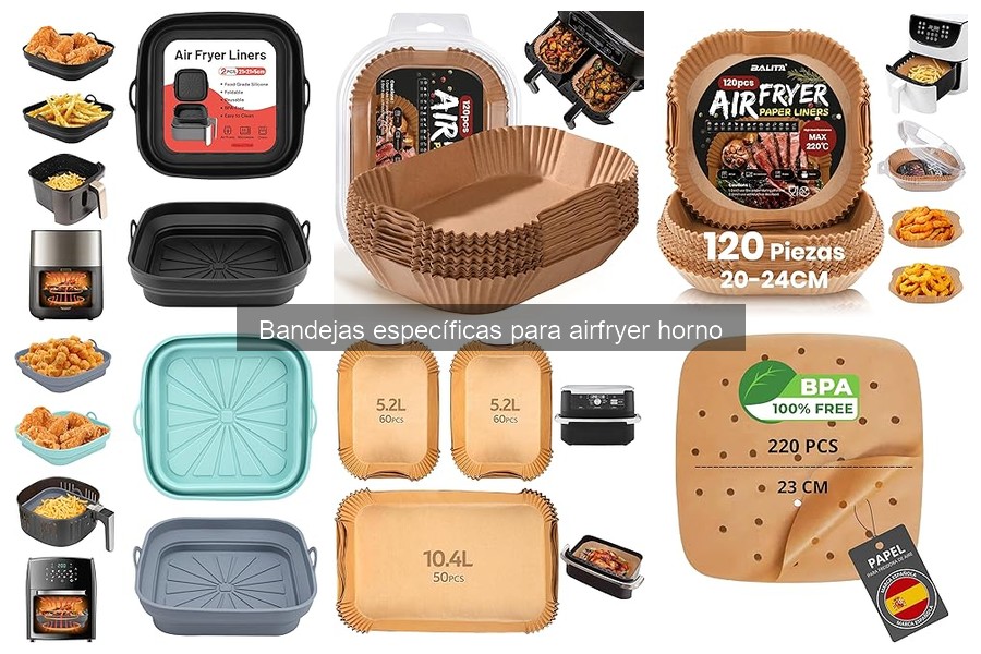 Dónde comprar bandejas para airfryer online: mejores opciones