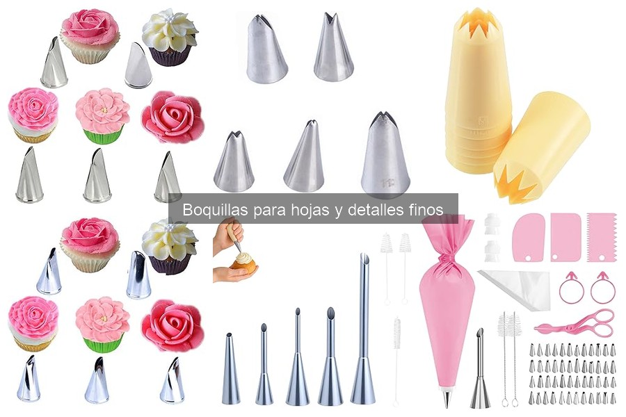 Dónde comprar boquillas para decoración de tartas al mejor precio