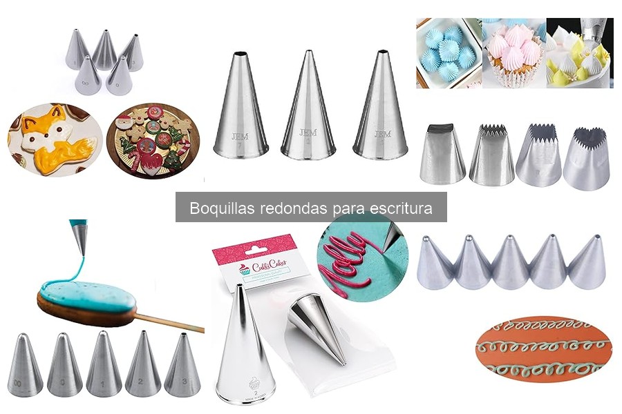 ¿Dónde comprar boquillas redondas para escritura?