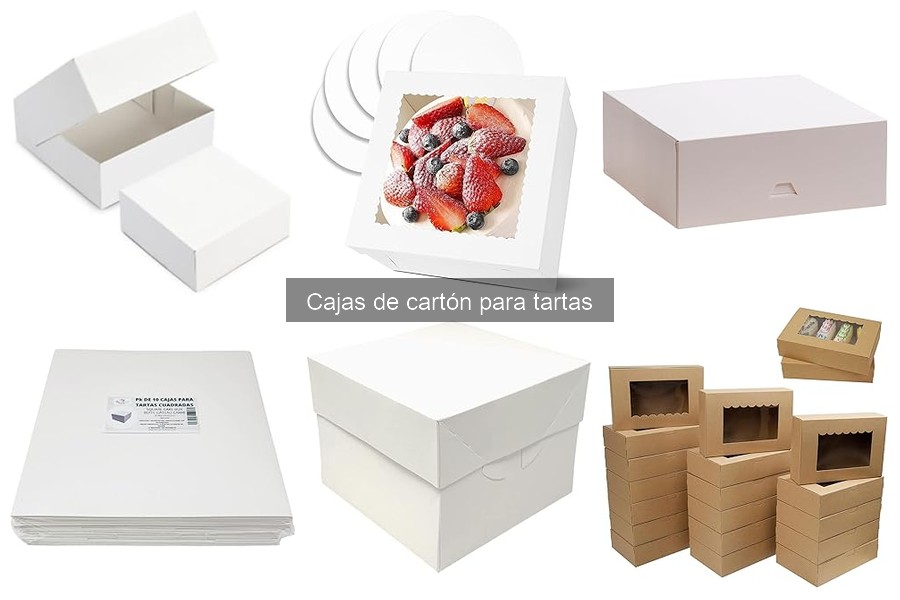Dónde comprar cajas de cartón para tartas en línea