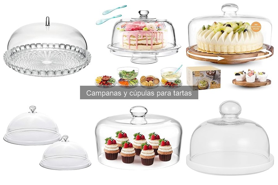 Dónde comprar campanas y cúpulas para tartas en línea