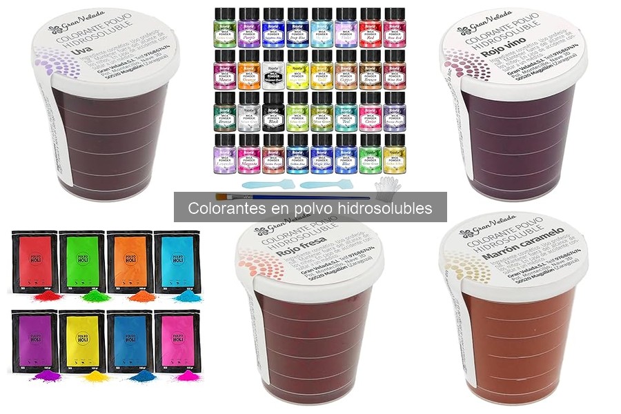 ** Dónde comprar colorantes en polvo hidrosolubles baratos