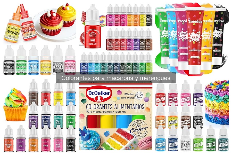 Dónde comprar colorantes para macarons al mejor precio