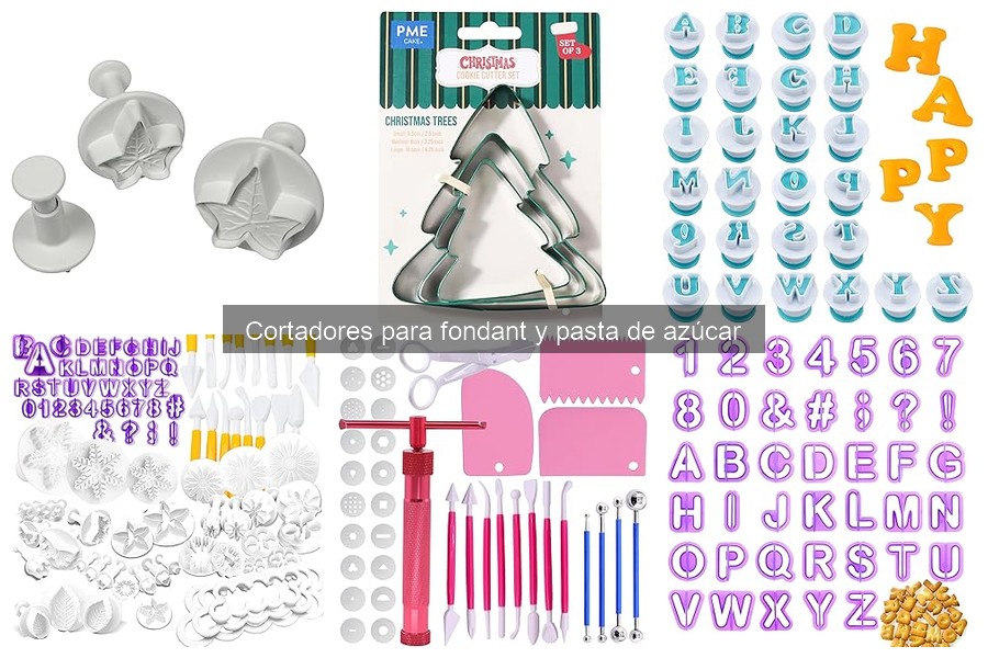 Dónde comprar cortadores para fondant en línea: Mejores sitios