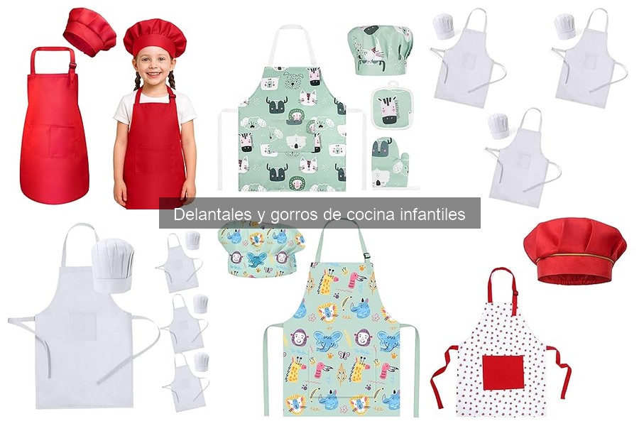 Dónde comprar delantales y gorros de cocina infantiles