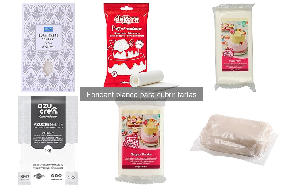 Dónde Comprar Fondant Blanco para Tartas a Buen Precio