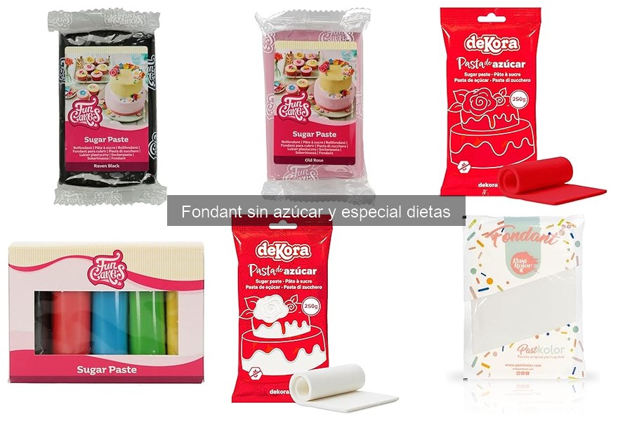 Dónde comprar fondant sin azúcar en línea: mejores opciones