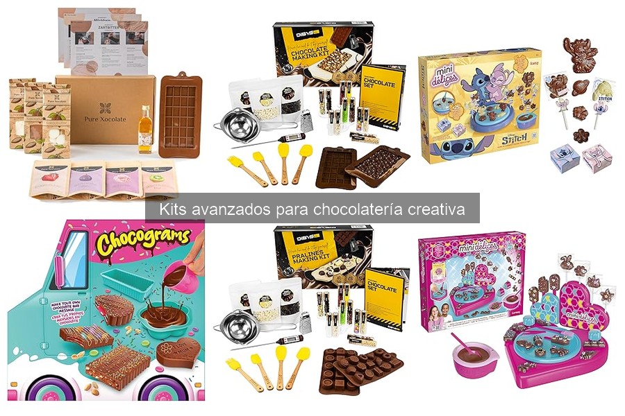 ** Dónde comprar kits avanzados para chocolatería creativa