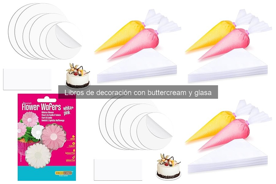Dónde comprar libros de decoración con buttercream y más