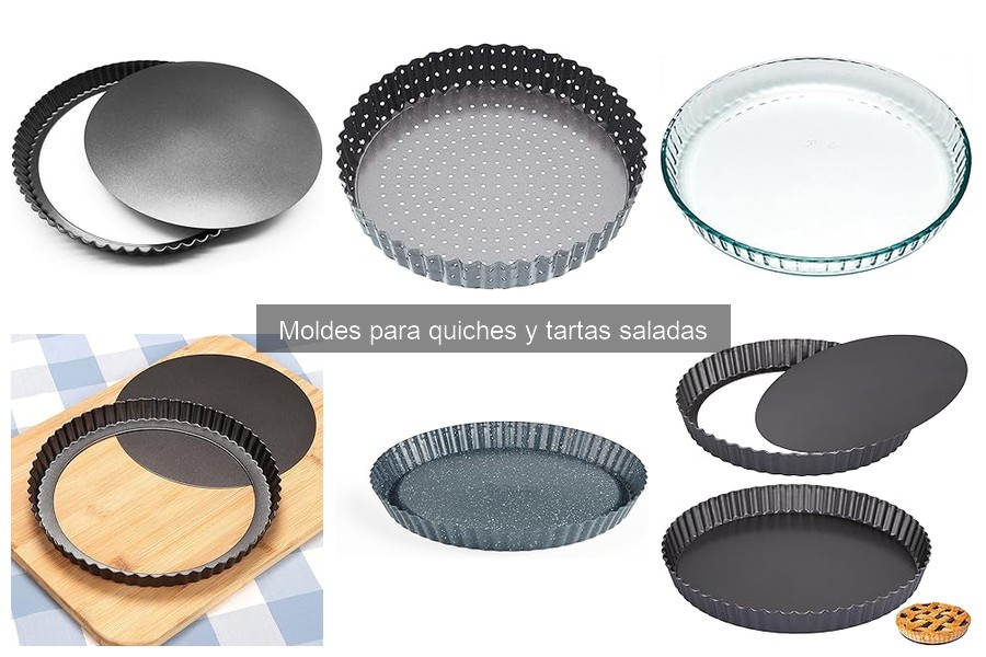 Dónde comprar los mejores moldes para quiches y tartas saladas