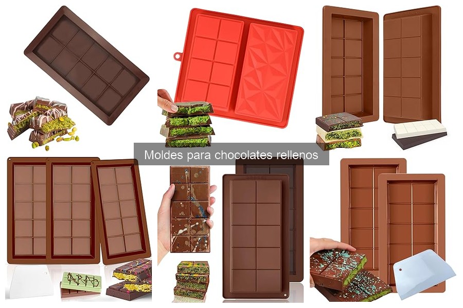 Dónde comprar moldes para chocolates rellenos fácilmente