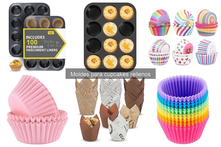 Dónde comprar moldes para cupcakes rellenos en línea