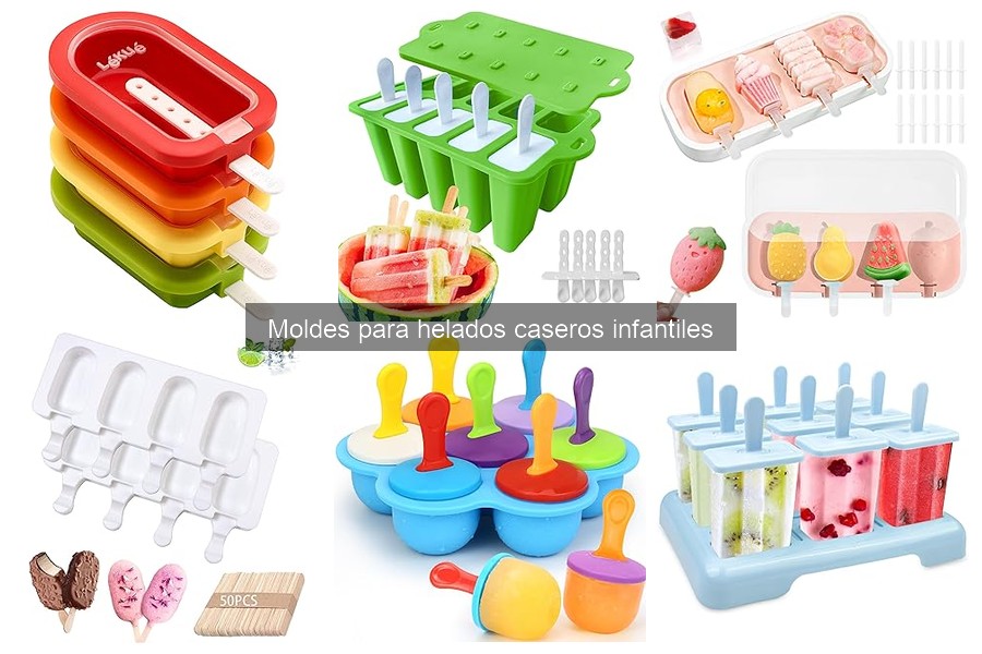 Dónde comprar moldes para helados caseros infantiles