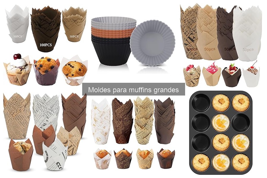Dónde comprar moldes para muffins grandes a buen precio