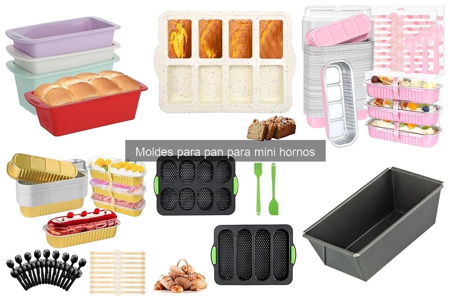 Dónde comprar moldes para pan para mini hornos: mejores opciones