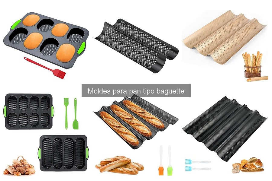 Dónde comprar moldes para pan tipo baguette baratos