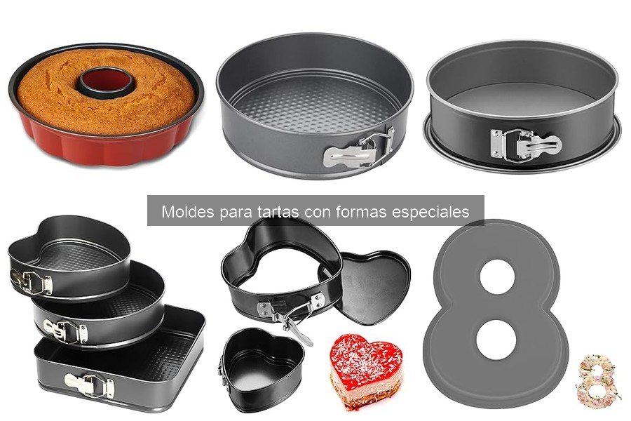 Dónde comprar moldes para tartas con formas especiales