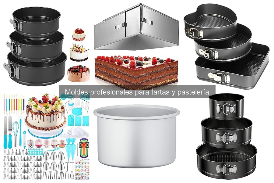 Dónde comprar moldes profesionales para tartas online y en tienda