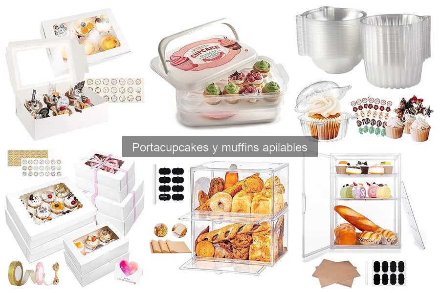 Dónde comprar portacupcakes apilables en oferta