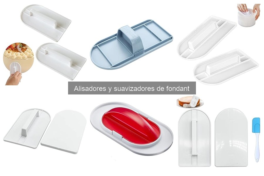 Efectividad de los alisadores de fondant caseros