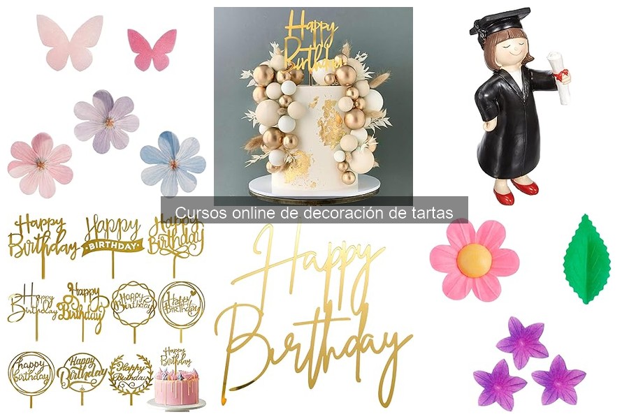 Efectividad de los cursos online de decoración de tartas