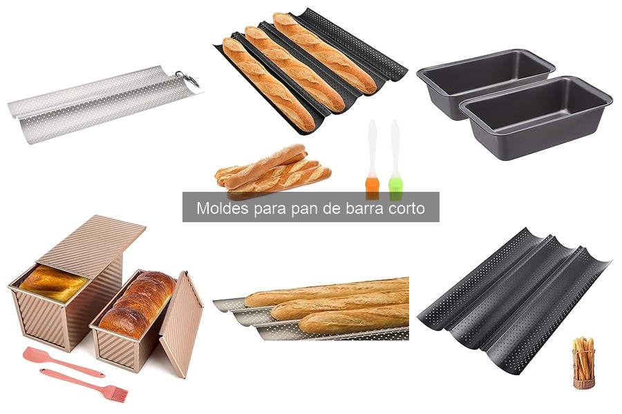 Elige el mejor molde para pan de barra corto | Guía de compra
