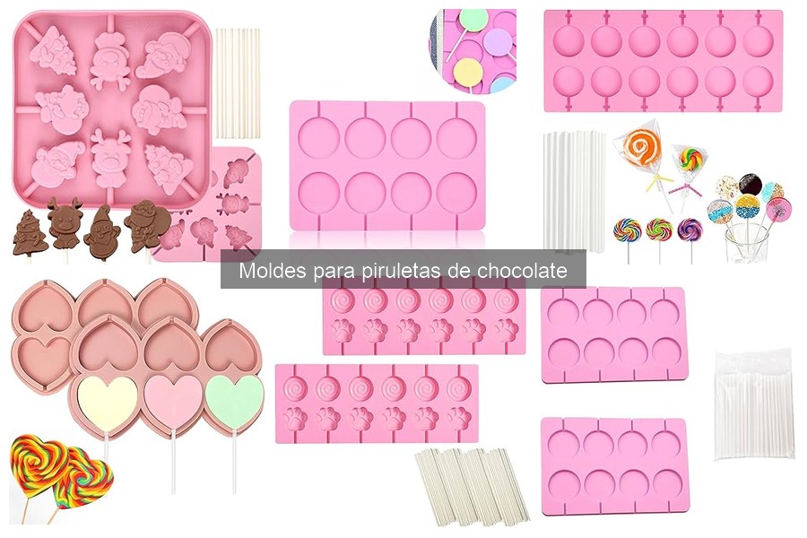 Errores comunes al elegir moldes para piruletas de chocolate