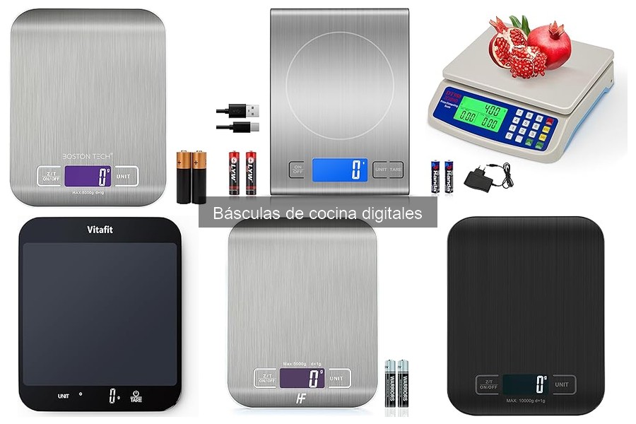 Errores comunes al usar básculas digitales en la cocina