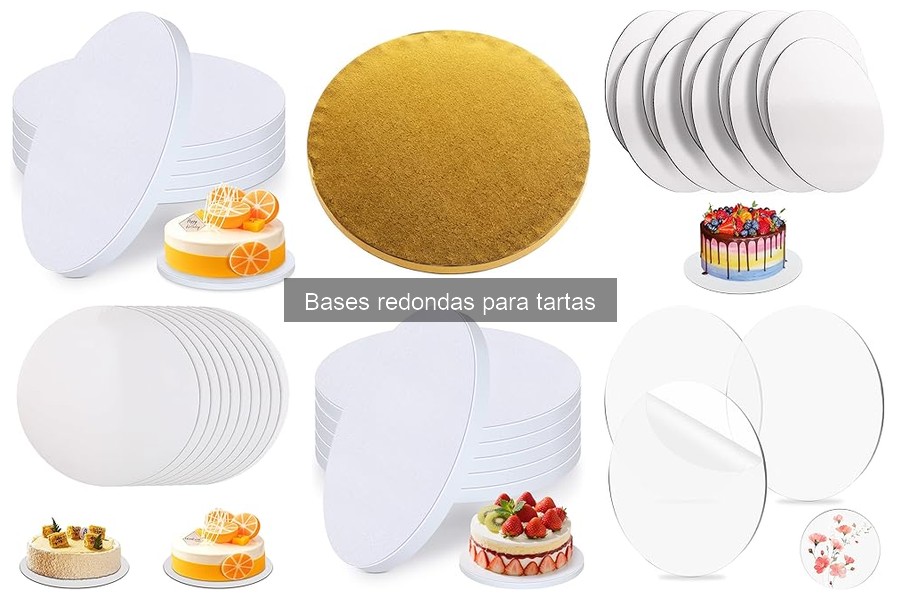 Errores comunes al usar bases redondas para tartas