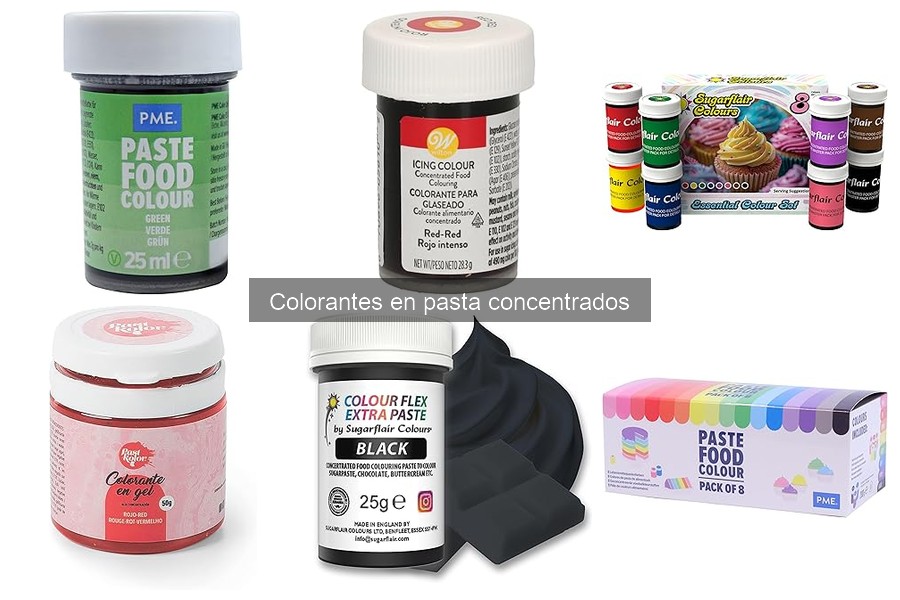 Errores comunes al usar colorantes en pasta concentrados