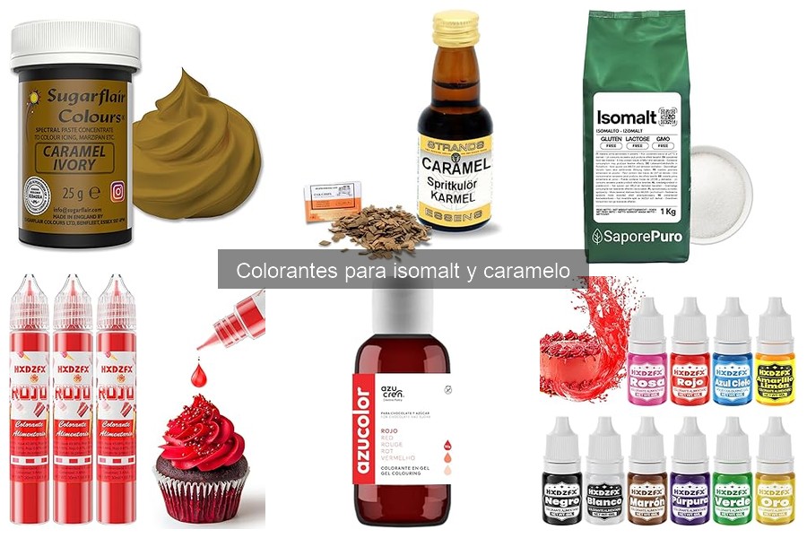 Errores comunes al usar colorantes para isomalt y su solución