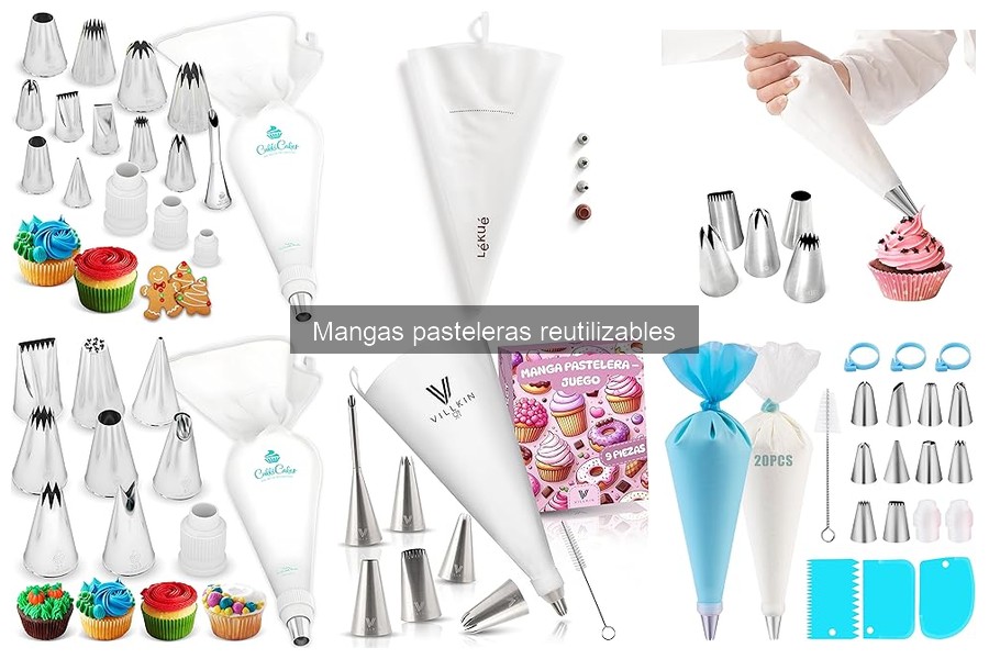 Errores comunes al usar mangas pasteleras reutilizables