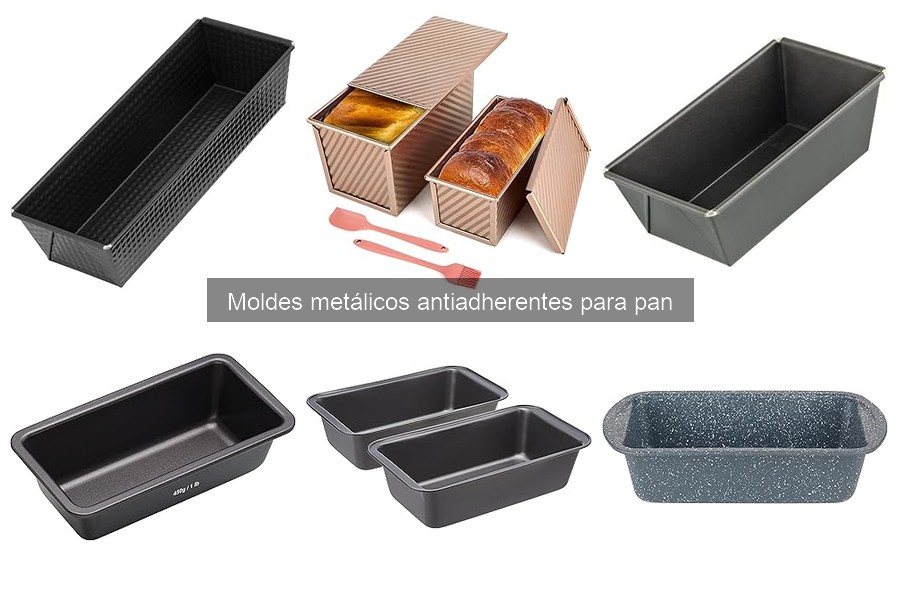 Errores comunes al usar moldes metálicos antiadherentes para pan
