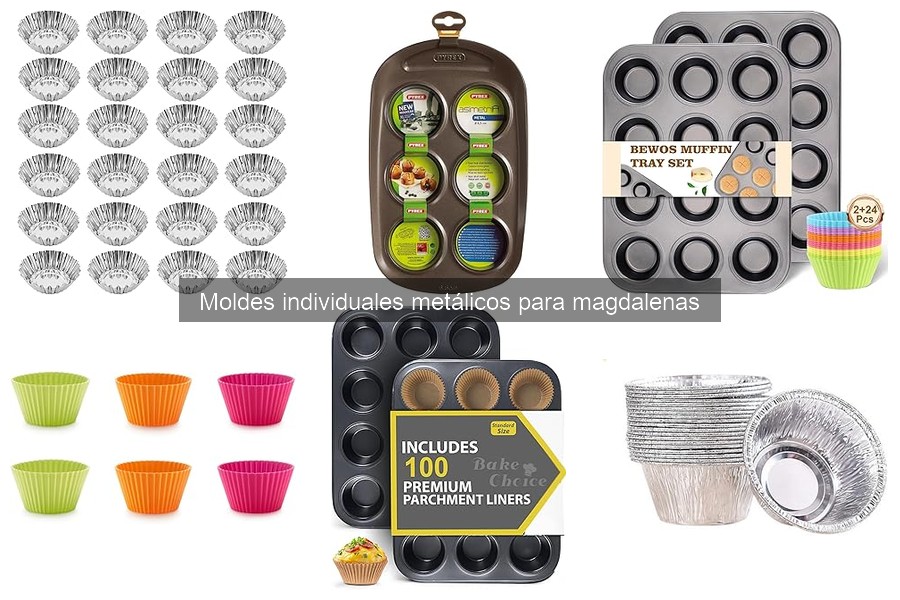 Errores comunes al usar moldes metálicos para magdalenas