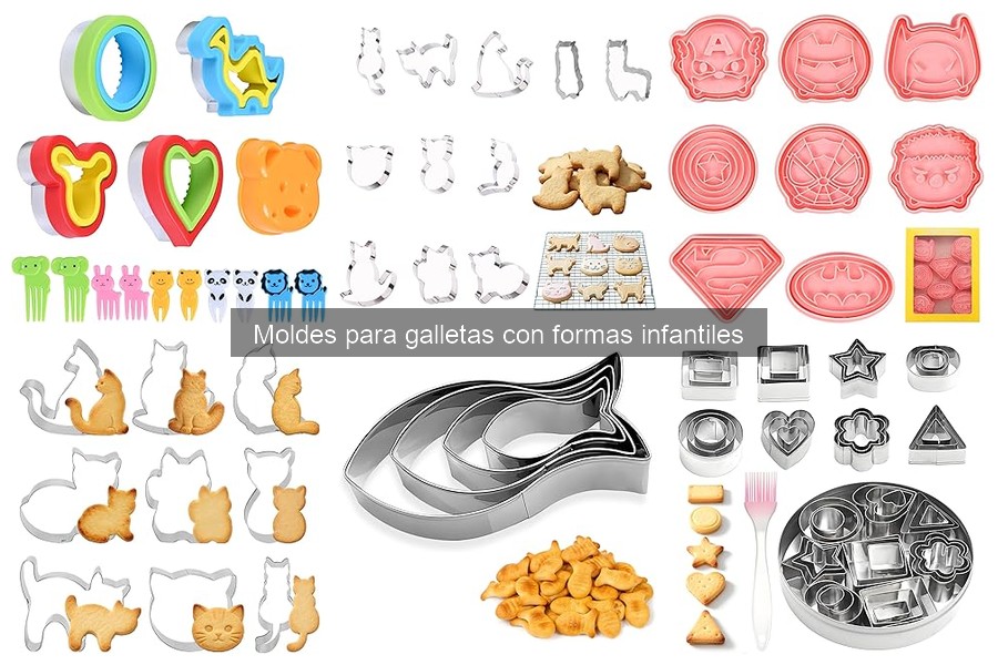 Errores comunes al usar moldes para galletas infantiles