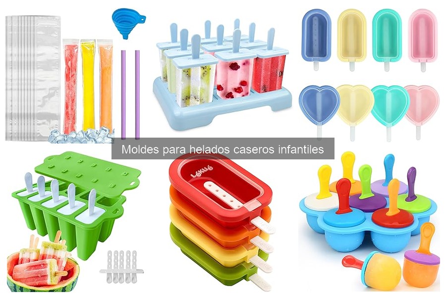 Errores comunes al usar moldes para helados infantiles