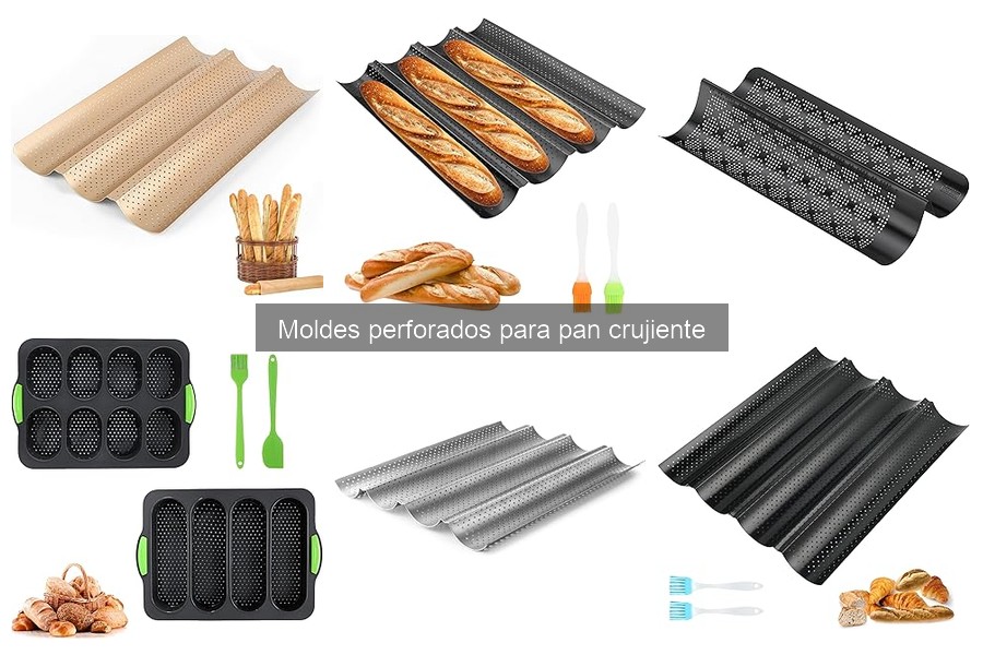 Errores comunes al usar moldes perforados para pan crujiente