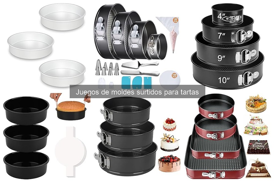 Errores comunes al usar moldes surtidos para tartas
