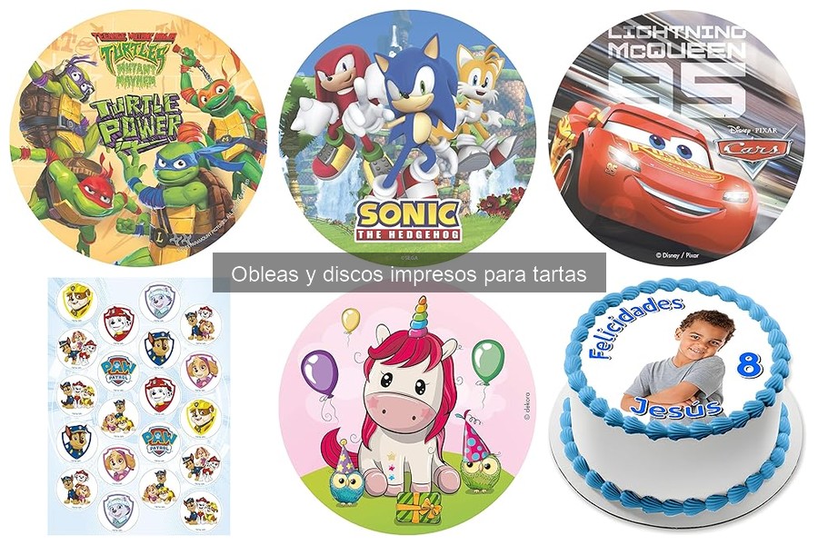 Errores comunes al usar obleas y discos impresos para tartas