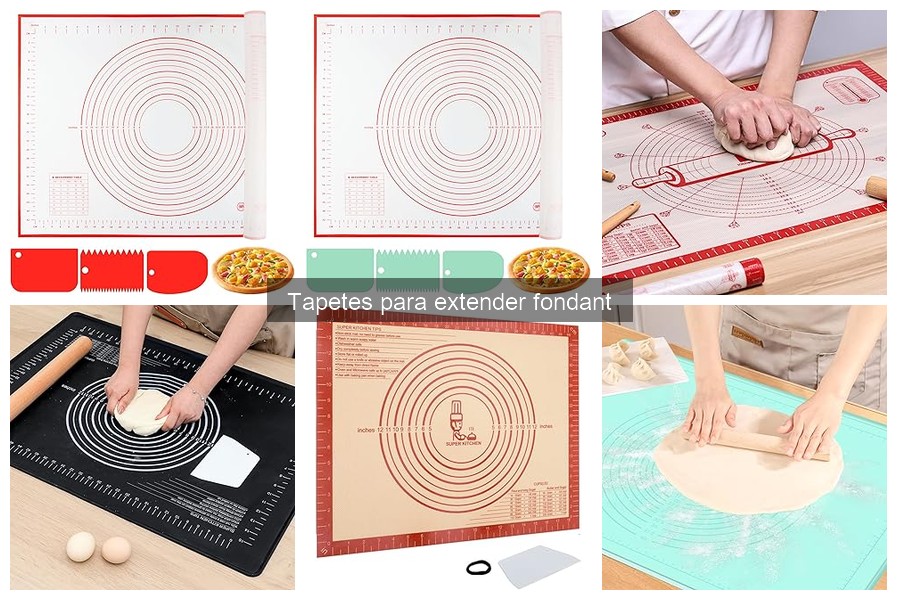 Errores comunes al usar tapetes para extender fondant
