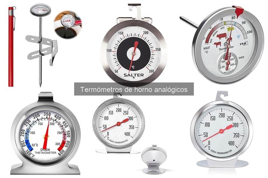 Errores comunes al usar termómetros de horno analógicos