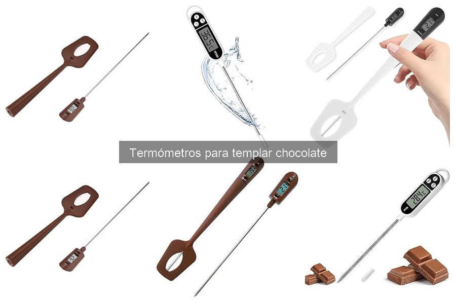 Errores comunes al usar termómetros para templar chocolate