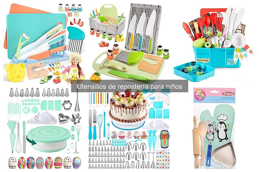 Errores comunes al usar utensilios de repostería con niños