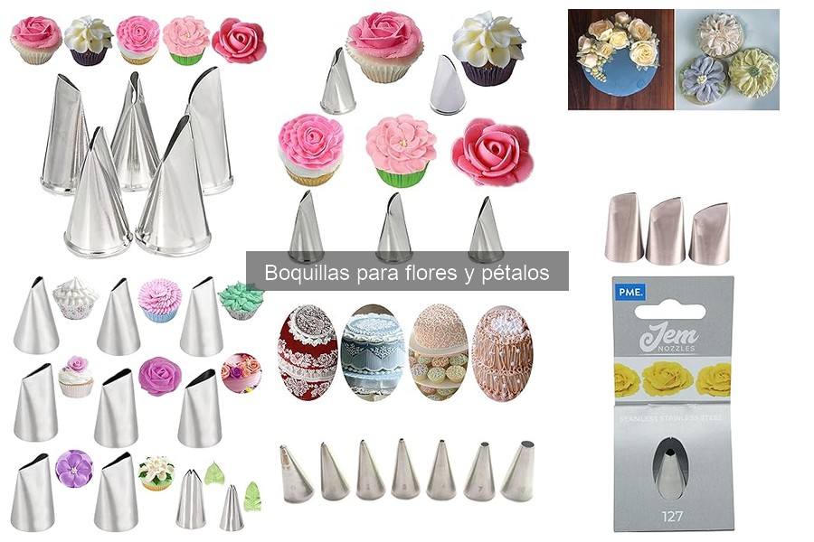 ** Errores comunes con boquillas para flores y cómo solucionarlos