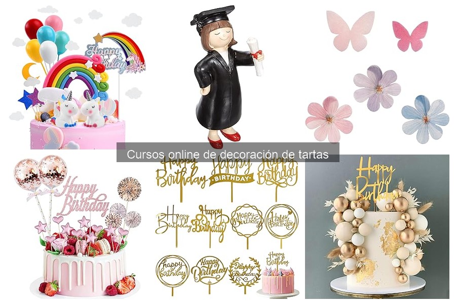 Evita estos errores al hacer un curso de decoración de tartas