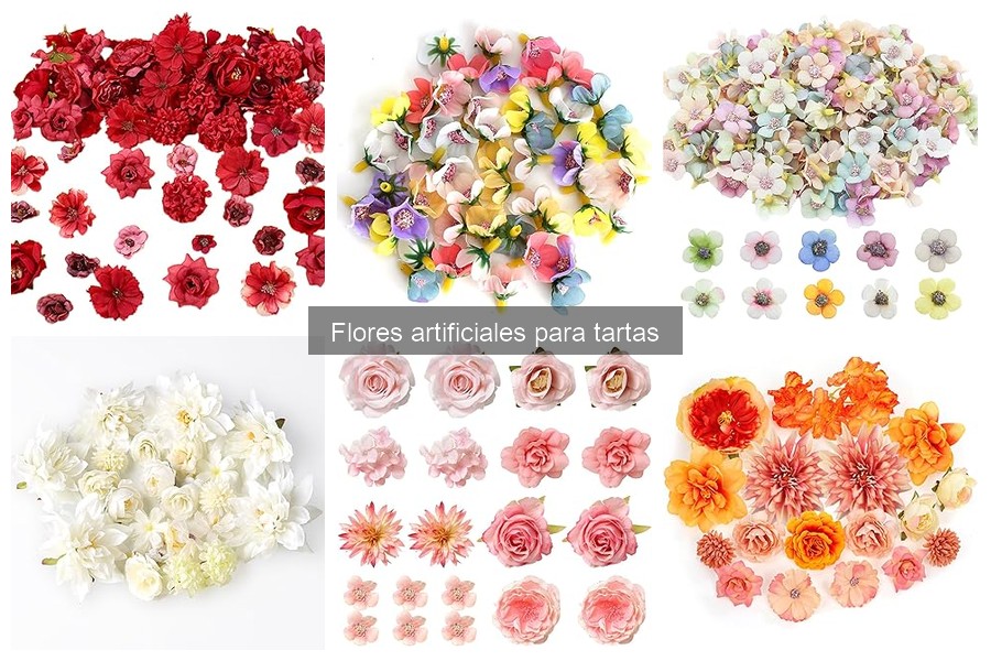 Flores Artificiales para Tartas: Decoración Perfecta