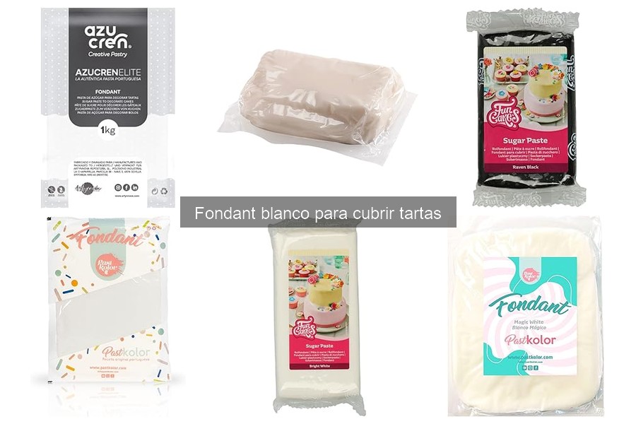 Fondant blanco y alergias: guías y alternativas seguras