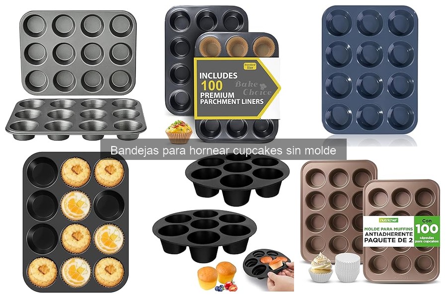 Guía de compra: Bandejas para hornear cupcakes sin molde